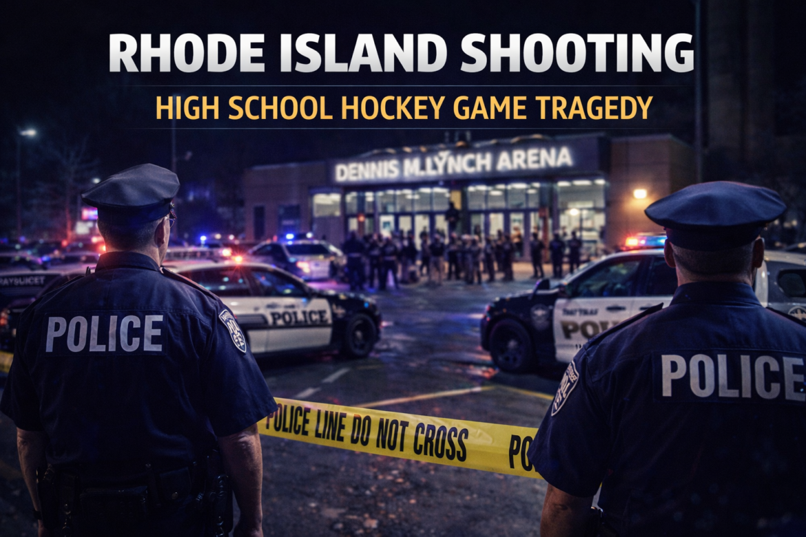 Rhode Island shooting Pawtucket ice rink
